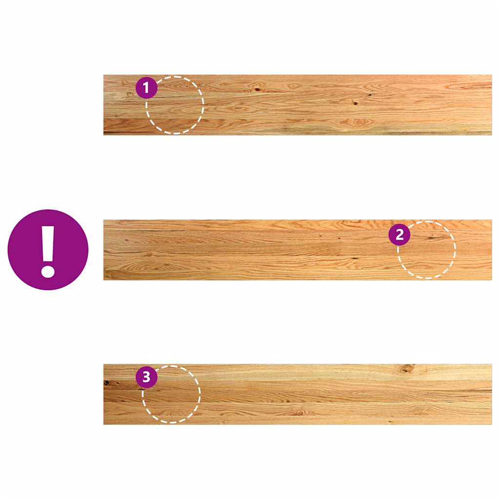 Window Sills 2 pcs Light Brown 160x30x2 cm Solid Wood Oak