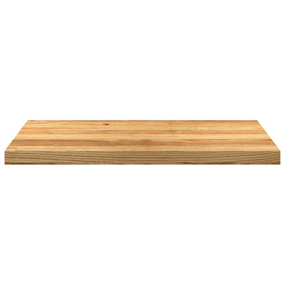 Window Sills 2 pcs Light Brown 80x40x2 cm Solid Wood Oak