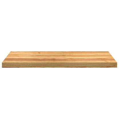 Window Sills 2 pcs Light Brown 90x40x2 cm Solid Wood Oak