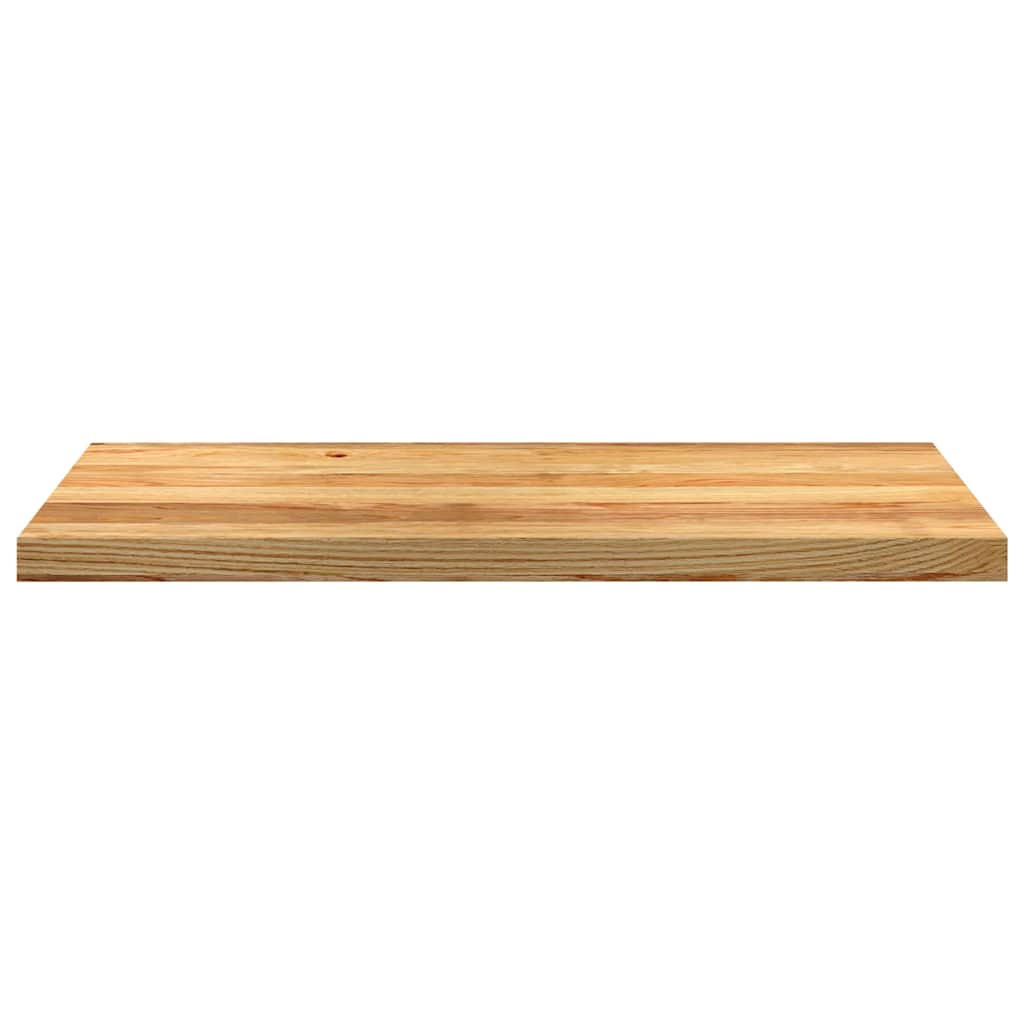 Window Sills 2 pcs Light Brown 90x40x2 cm Solid Wood Oak