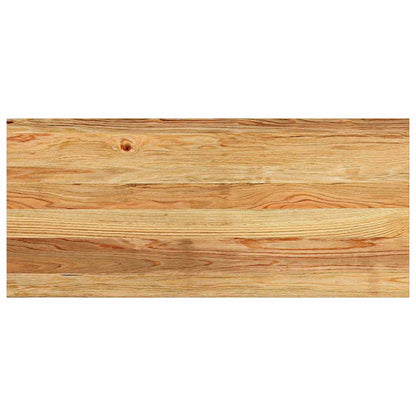 Window Sills 2 pcs Light Brown 90x40x2 cm Solid Wood Oak