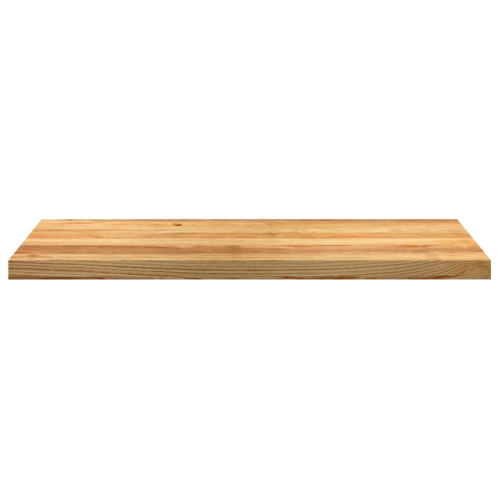 Window Sills 2 pcs Light Brown 100x40x2 cm Solid Wood Oak