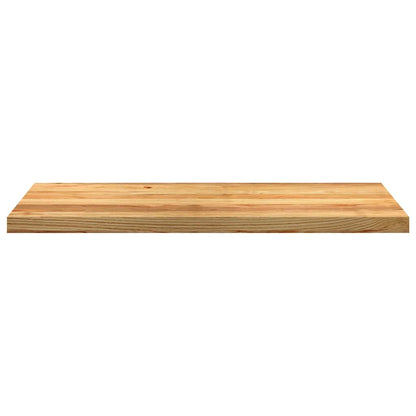 Window Sills 2 pcs Light Brown 100x40x2 cm Solid Wood Oak