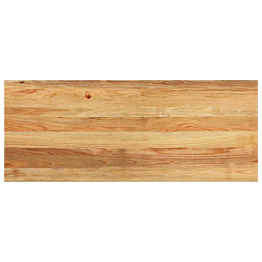 Window Sills 2 pcs Light Brown 100x40x2 cm Solid Wood Oak