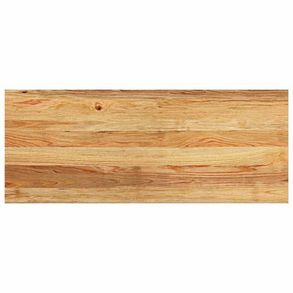 Window Sills 2 pcs Light Brown 100x40x2 cm Solid Wood Oak