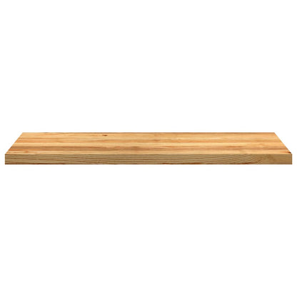Window Sills 2 pcs Light Brown 110x40x2 cm Solid Wood Oak