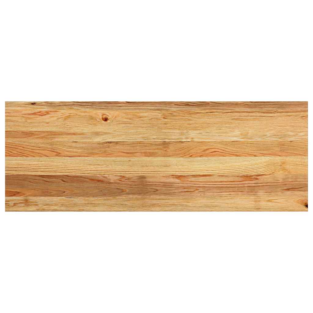Window Sills 2 pcs Light Brown 110x40x2 cm Solid Wood Oak