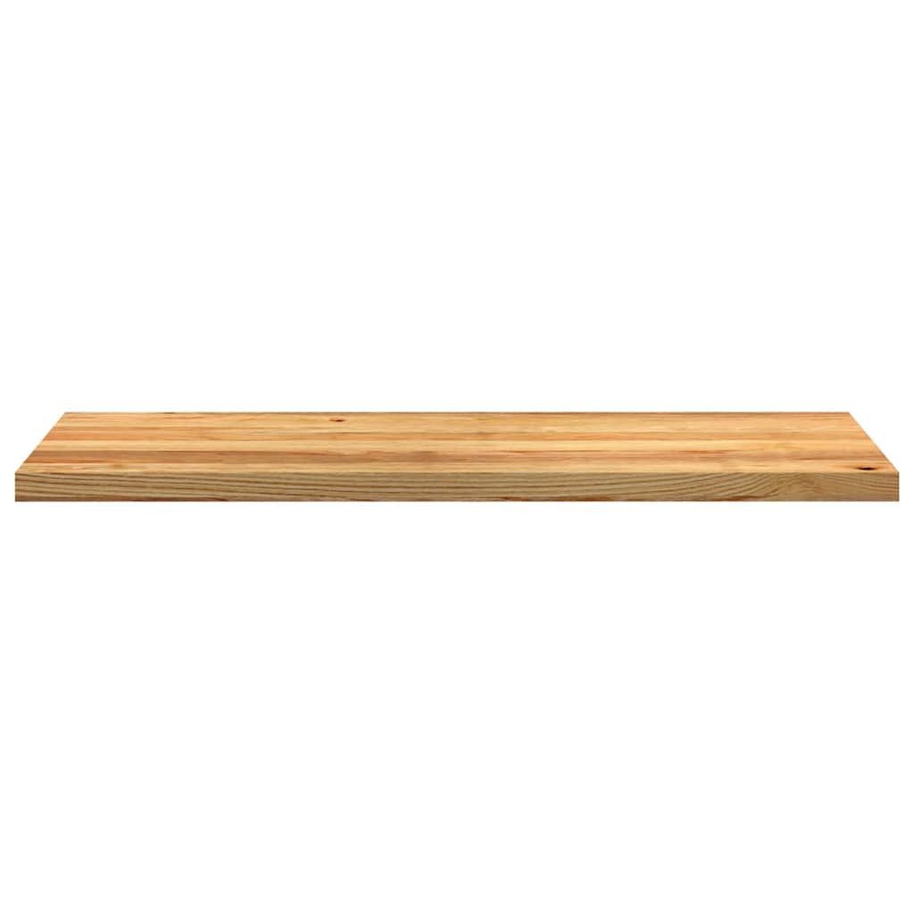 Window Sills 2 pcs Light Brown 120x40x2 cm Solid Wood Oak