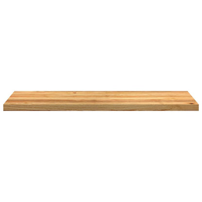 Window Sills 2 pcs Light Brown 120x40x2 cm Solid Wood Oak
