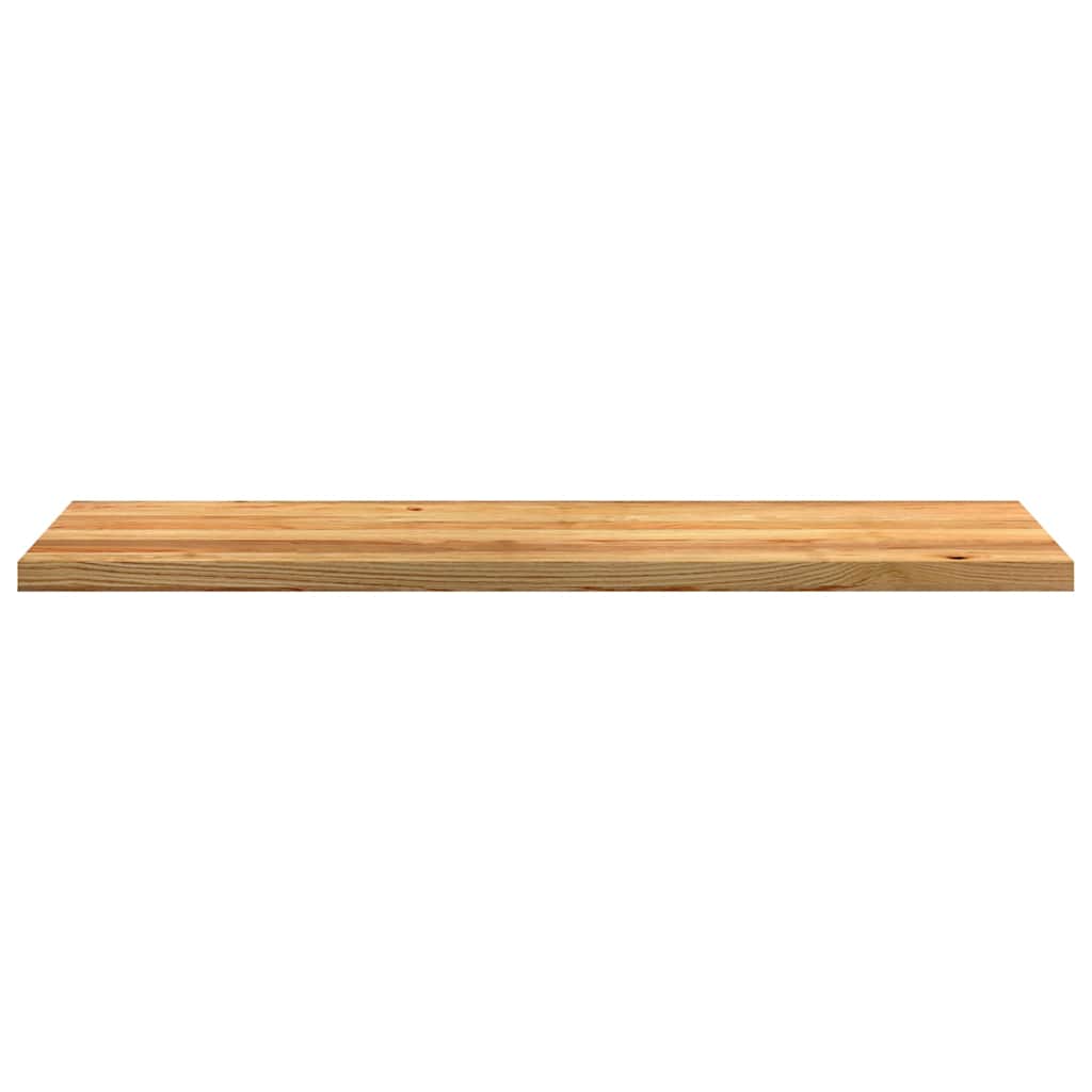 Window Sills 2 pcs Light Brown 140x40x2 cm Solid Wood Oak