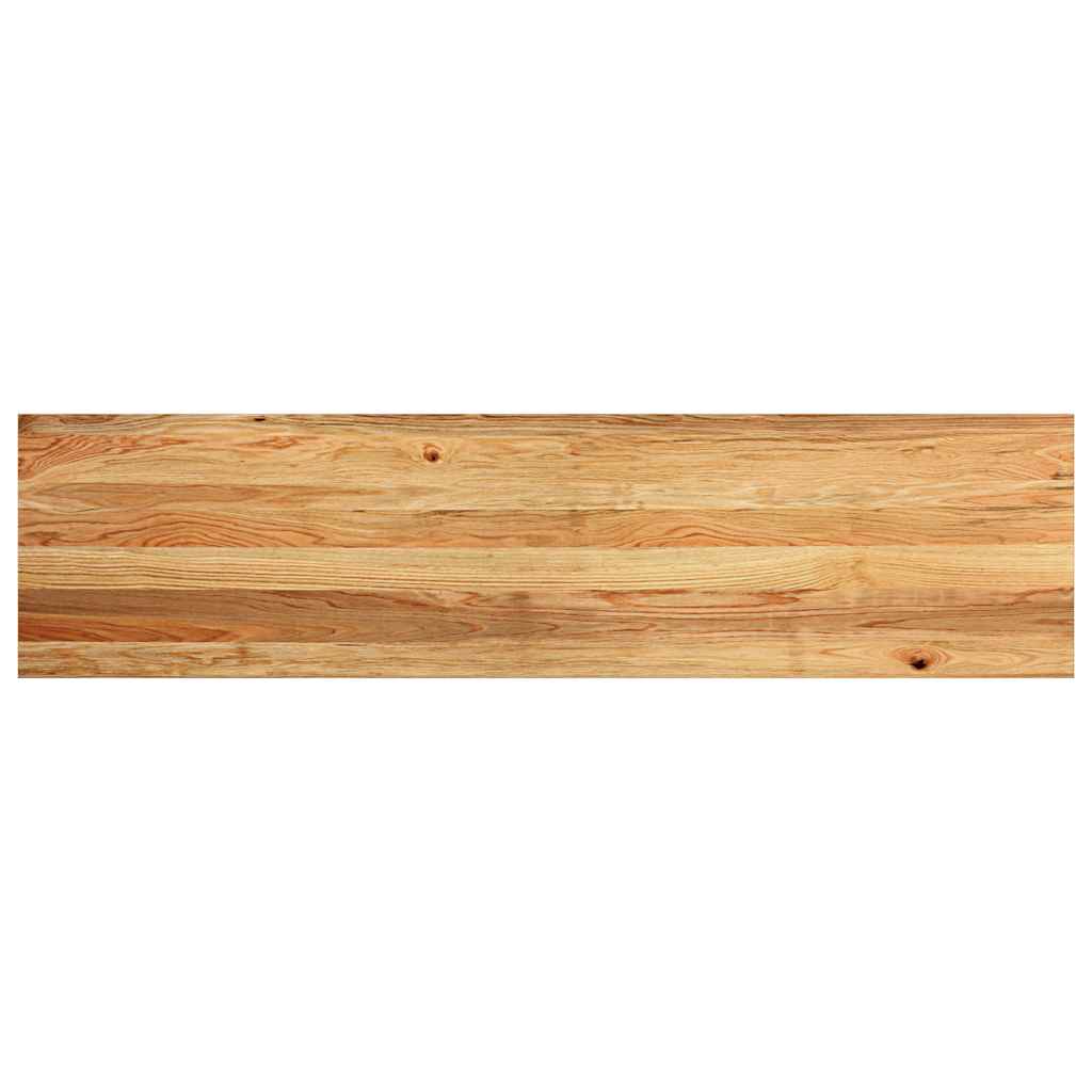 Window Sills 2 pcs Light Brown 160x40x2 cm Solid Wood Oak