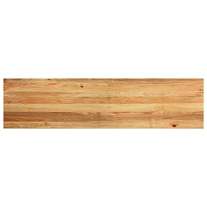 Window Sills 2 pcs Light Brown 160x40x2 cm Solid Wood Oak