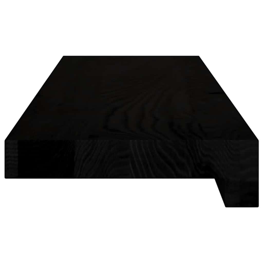 Window Sills 2 pcs Brown Black 70x15x2 cm Solid Wood Oak