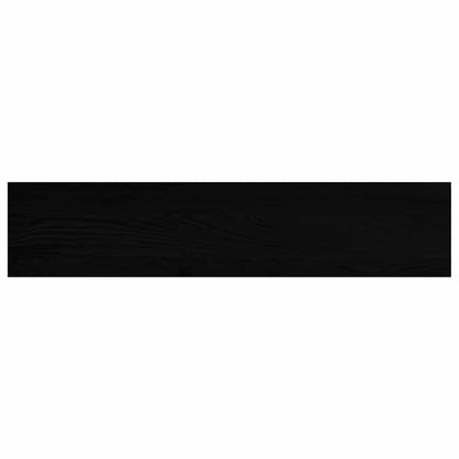 Window Sills 2 pcs Brown Black 70x15x2 cm Solid Wood Oak