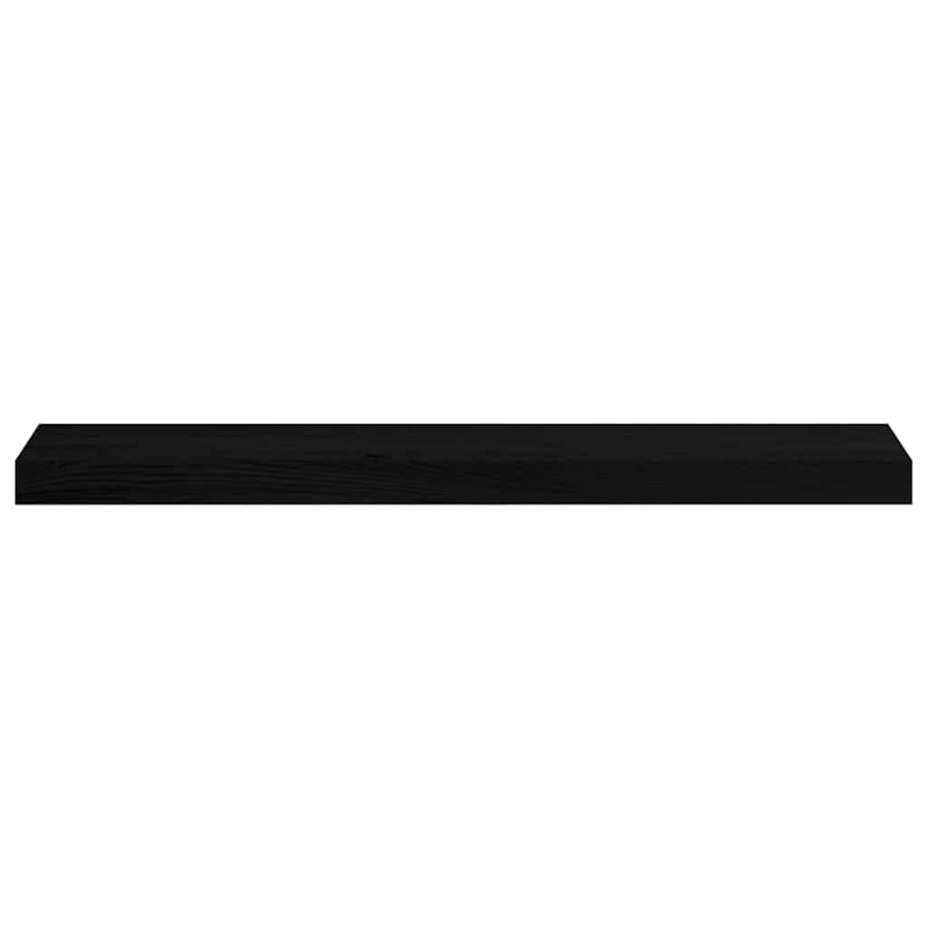 Window Sills 2 pcs Brown Black 80x15x2 cm Solid Wood Oak