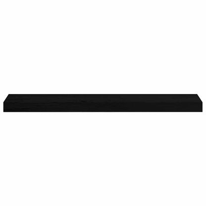 Window Sills 2 pcs Brown Black 80x15x2 cm Solid Wood Oak