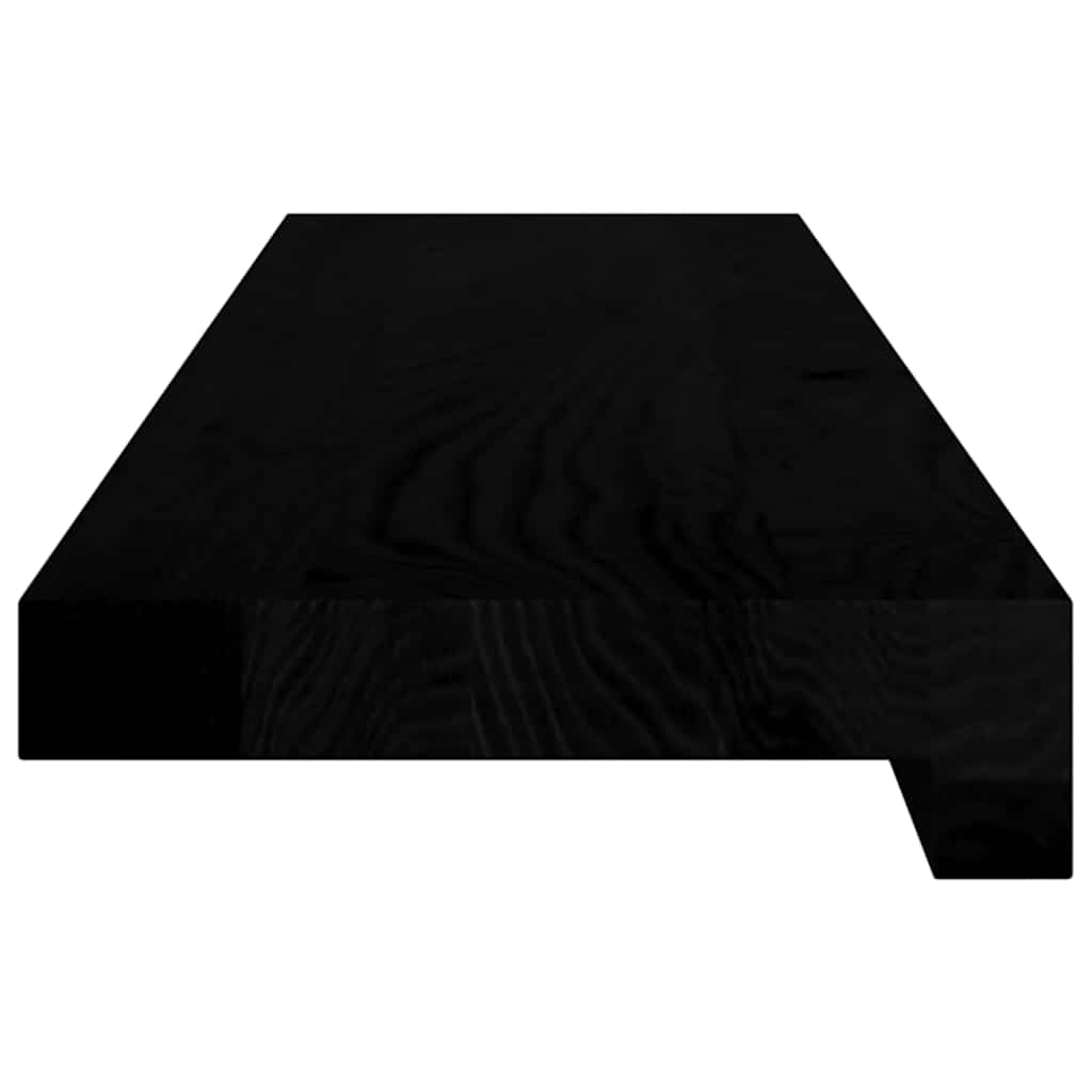 Window Sills 2 pcs Brown Black 80x15x2 cm Solid Wood Oak