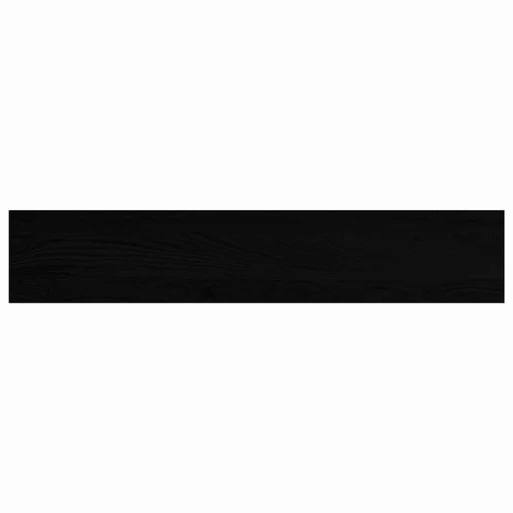 Window Sills 2 pcs Brown Black 80x15x2 cm Solid Wood Oak