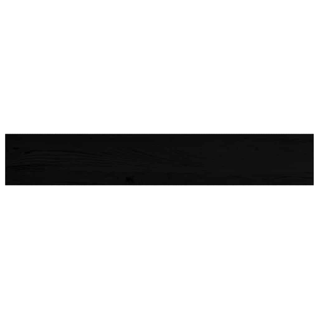 Window Sills 2 pcs Brown Black 90x15x2 cm Solid Wood Oak