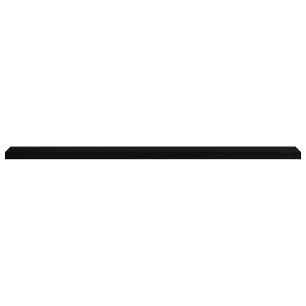 Window Sills 2 pcs Brown Black 160x15x2 cm Solid Wood Oak