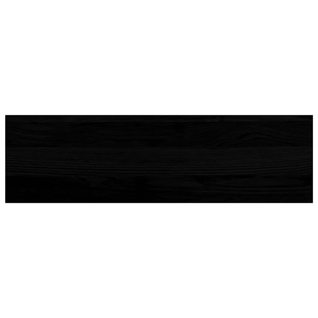 Window Sills 2 pcs Brown Black 70x20x2 cm Solid Wood Oak