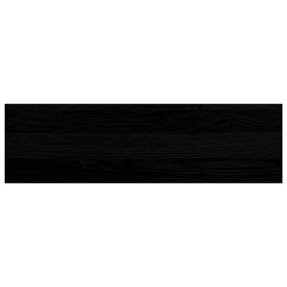 Window Sills 2 pcs Brown Black 70x20x2 cm Solid Wood Oak