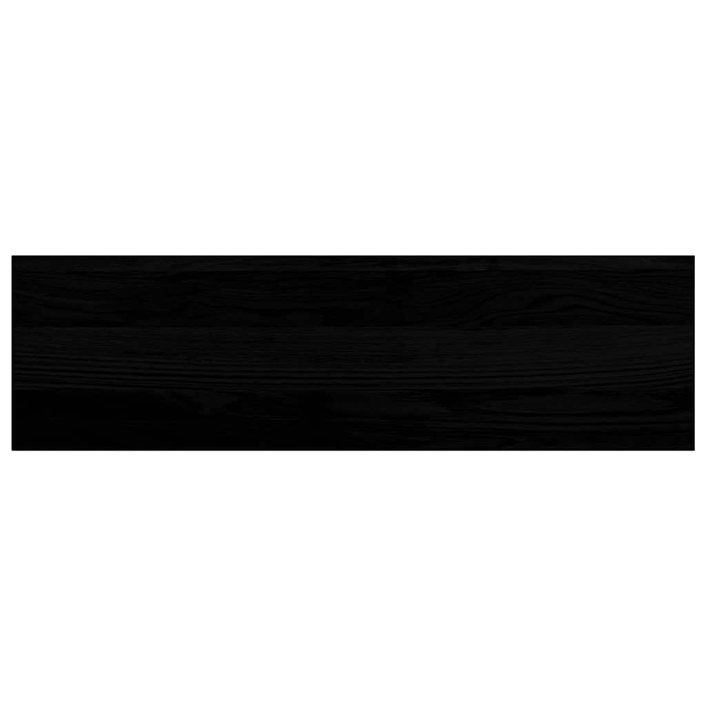 Window Sills 2 pcs Dark Brown 70x20x2 cm Solid Wood Oak