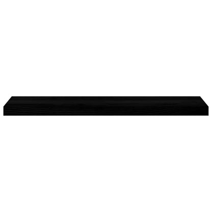 Window Sills 2 pcs Brown Black 90x20x2 cm Solid Wood Oak