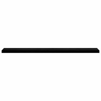 Window Sills 2 pcs Brown Black 160x20x2 cm Solid Wood Oak
