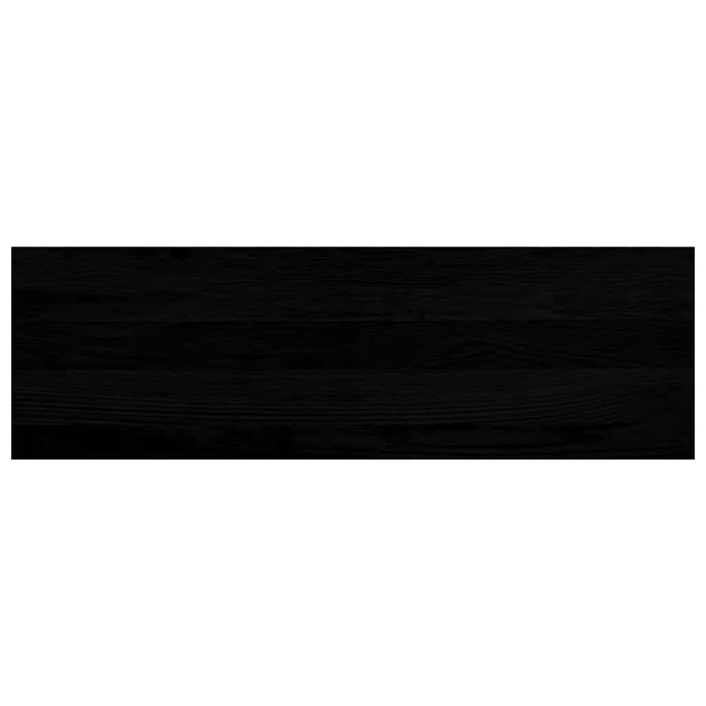 Window Sills 2 pcs Dark Brown 80x25x2 cm Solid Wood Oak