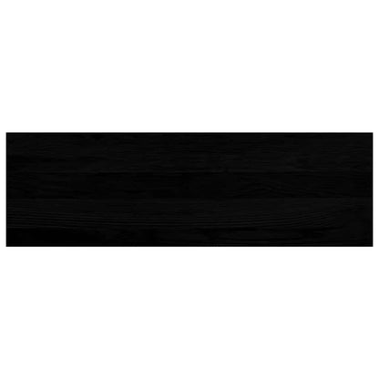 Window Sills 2 pcs Dark Brown 80x25x2 cm Solid Wood Oak