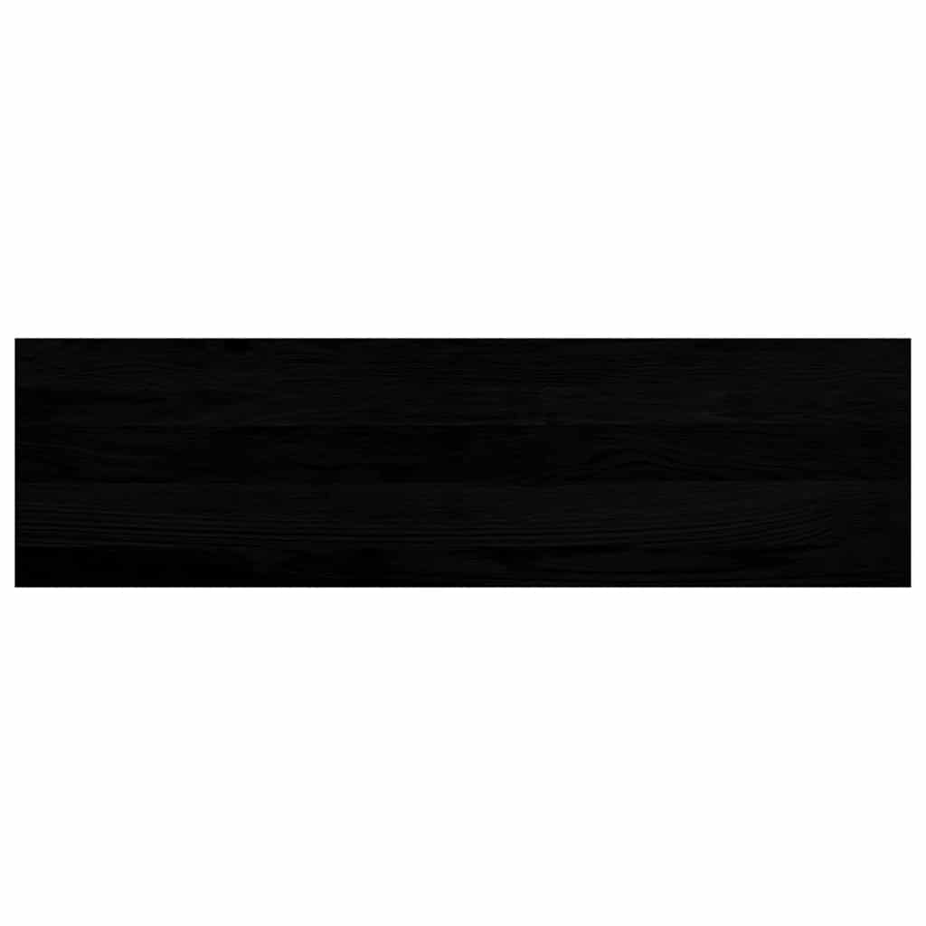 Window Sills 2 pcs Dark Brown 90x25x2 cm Solid Wood Oak