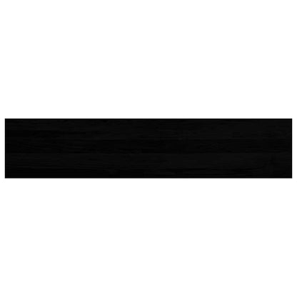 Window Sills 2 pcs Dark Brown 120x25x2 cm Solid Wood Oak