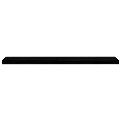 Window Sills 2 pcs Brown Black 140x25x2 cm Solid Wood Oak