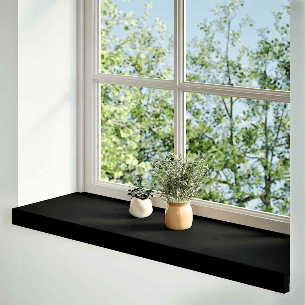 Window Sills 2 pcs Dark Brown 70x30x2 cm Solid Wood Oak