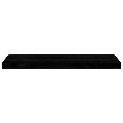 Window Sills 2 pcs Dark Brown 80x30x2 cm Solid Wood Oak