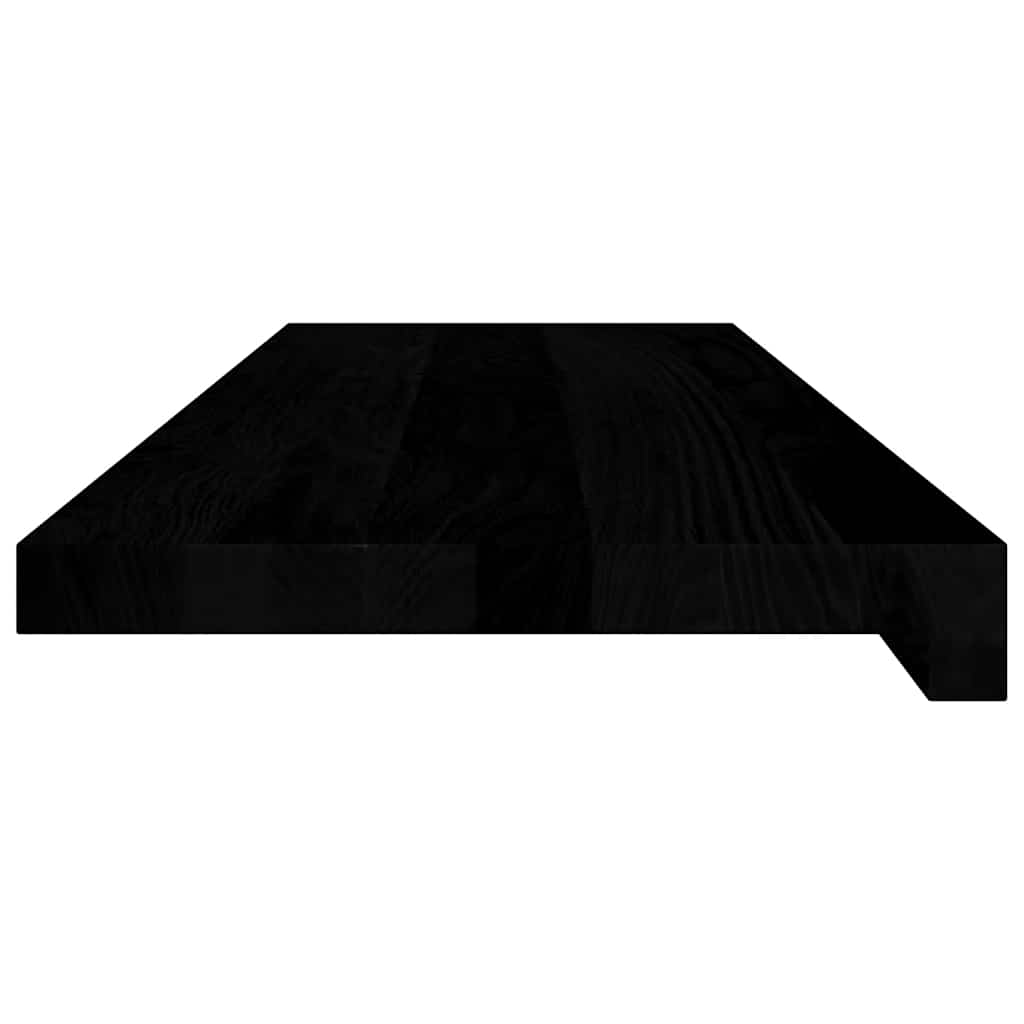 Window Sills 2 pcs Dark Brown 80x30x2 cm Solid Wood Oak
