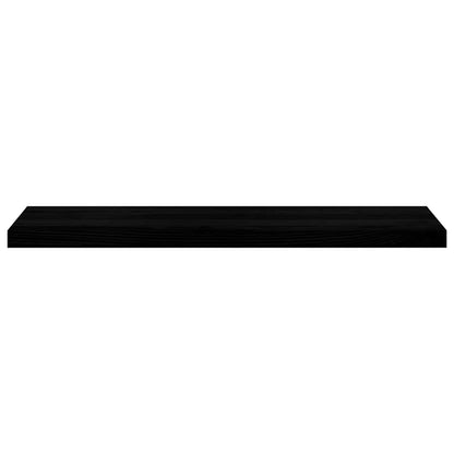 Window Sills 2 pcs Dark Brown 100x30x2 cm Solid Wood Oak