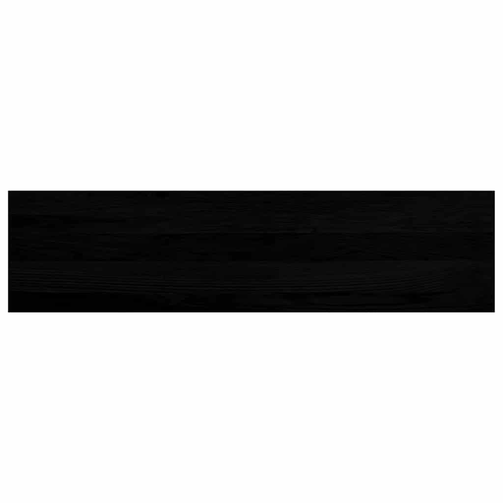 Window Sills 2 pcs Dark Brown 100x30x2 cm Solid Wood Oak