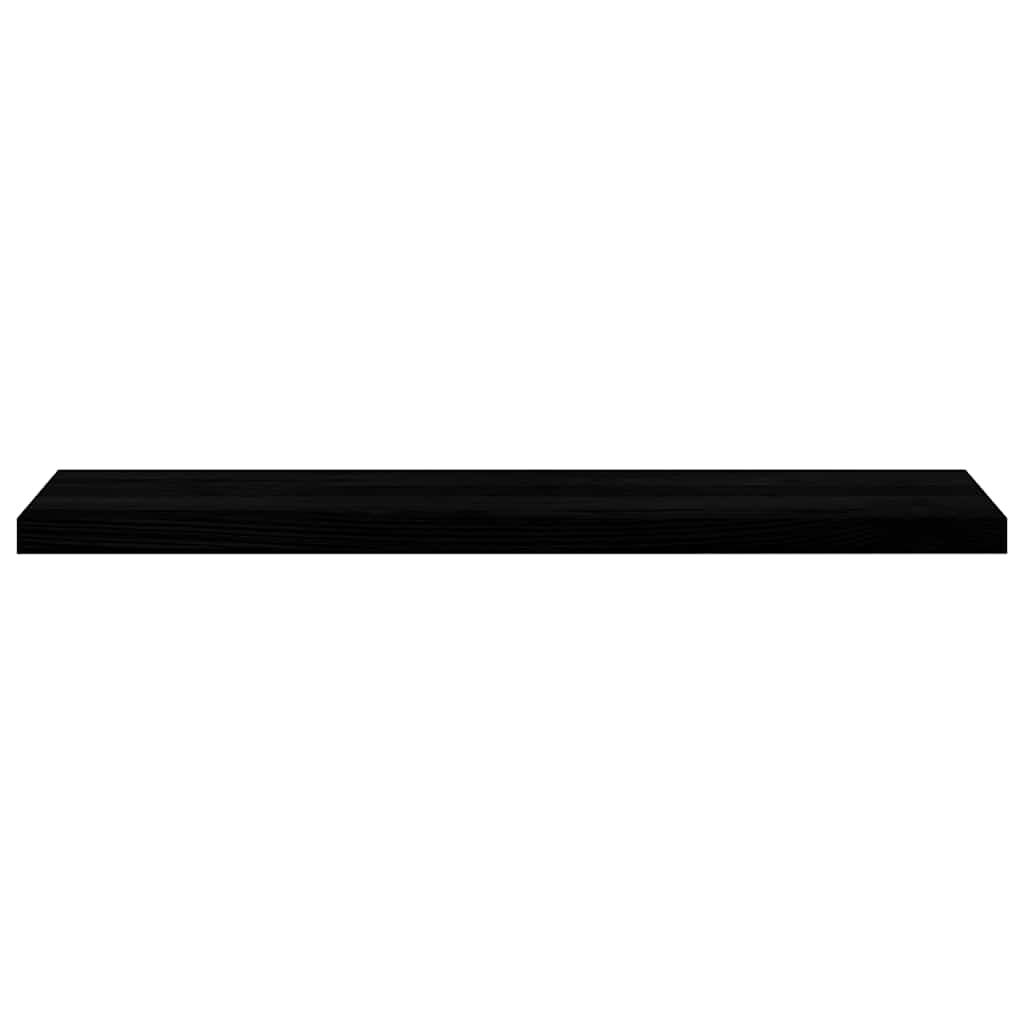 Window Sills 2 pcs Dark Brown 110x30x2 cm Solid Wood Oak