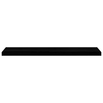 Window Sills 2 pcs Dark Brown 110x30x2 cm Solid Wood Oak