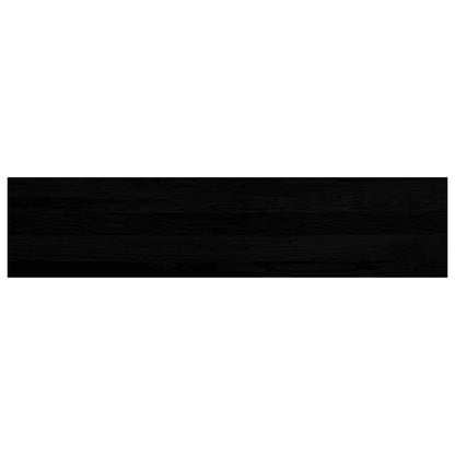 Window Sills 2 pcs Dark Brown 110x30x2 cm Solid Wood Oak