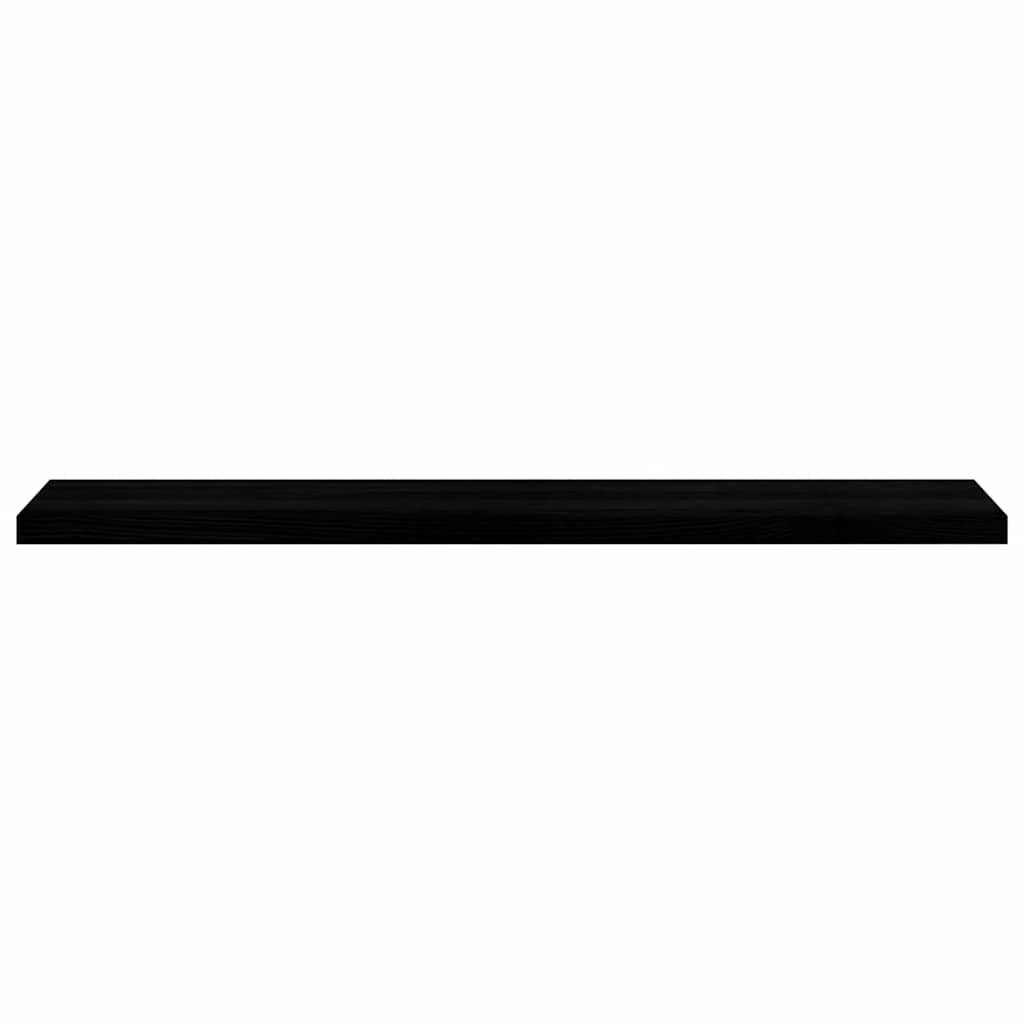 Window Sills 2 pcs Brown Black 140x30x2 cm Solid Wood Oak