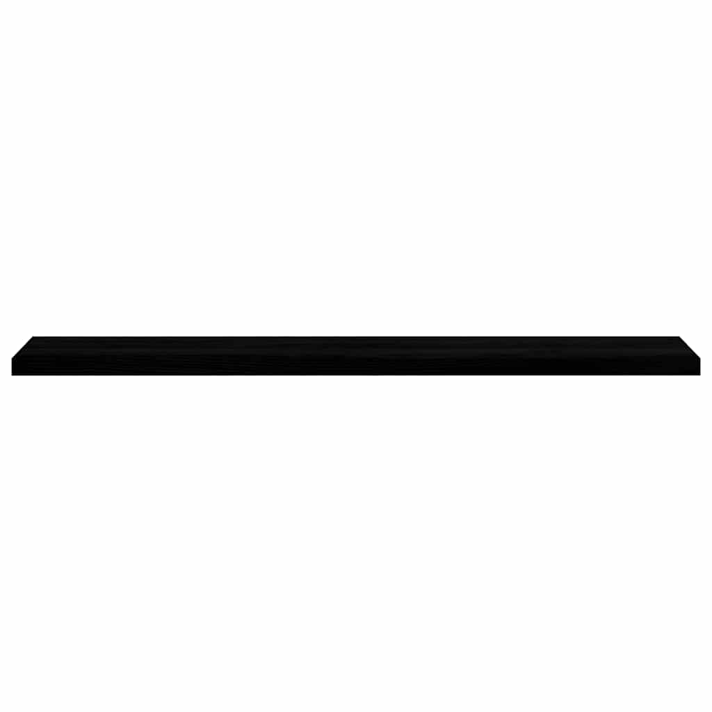 Window Sills 2 pcs Brown Black 160x30x2 cm Solid Wood Oak