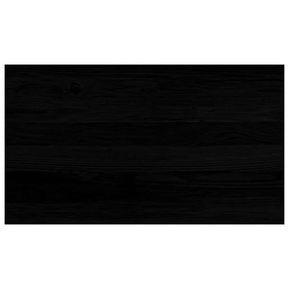 Window Sills 2 pcs Brown Black 70x40x2 cm Solid Wood Oak