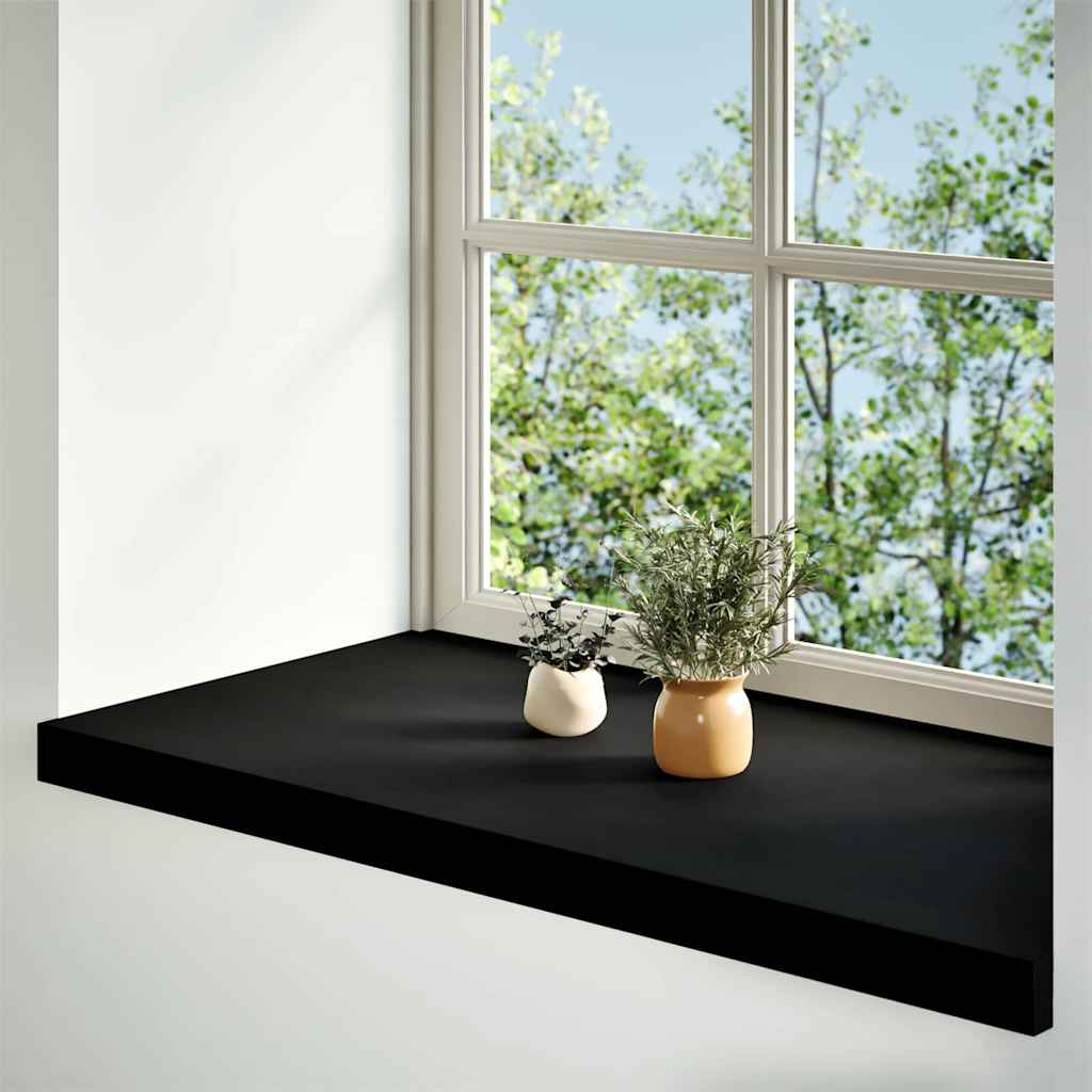 Window Sills 2 pcs Dark Brown 90x40x2 cm Solid Wood Oak