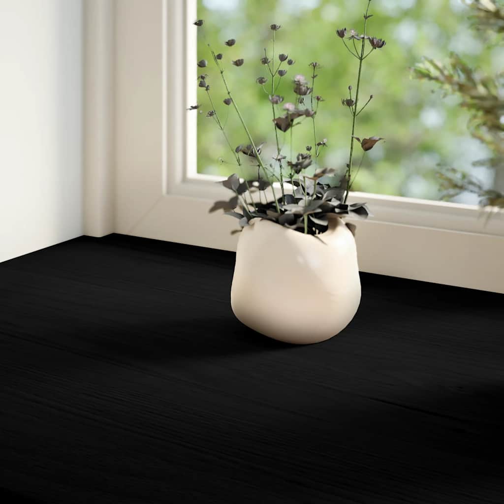 Window Sills 2 pcs Dark Brown 90x40x2 cm Solid Wood Oak