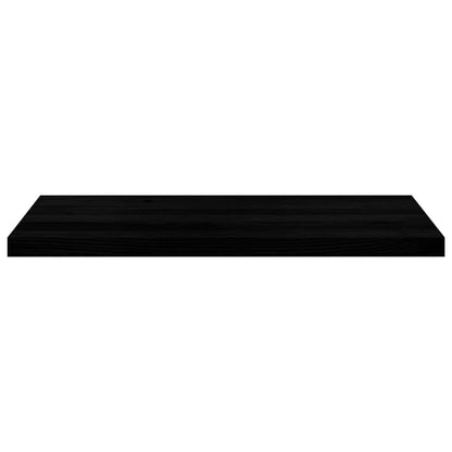Window Sills 2 pcs Brown Black 90x40x2 cm Solid Wood Oak
