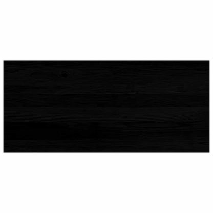 Window Sills 2 pcs Dark Brown 90x40x2 cm Solid Wood Oak