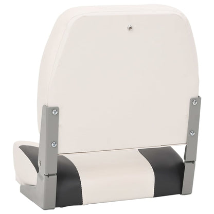 Foldable Boat Seat 1 Set Low Backrest with Fixing Strap